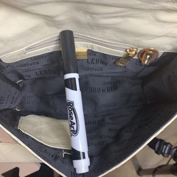 Lenny e cia quilted leather shoulder/crossbody bag - Picture 11 of 11